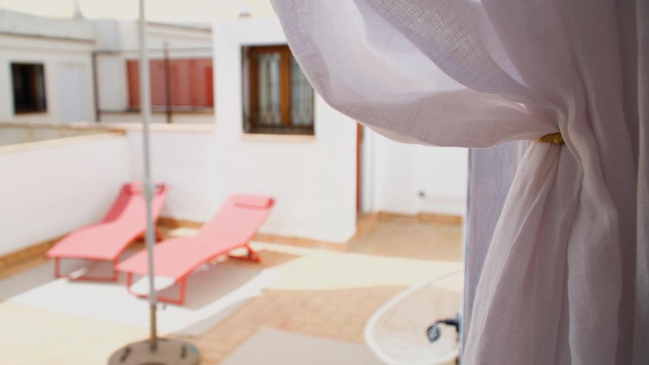 Entre Catedrales Terrace Apartman Sevilla Kültér fotó